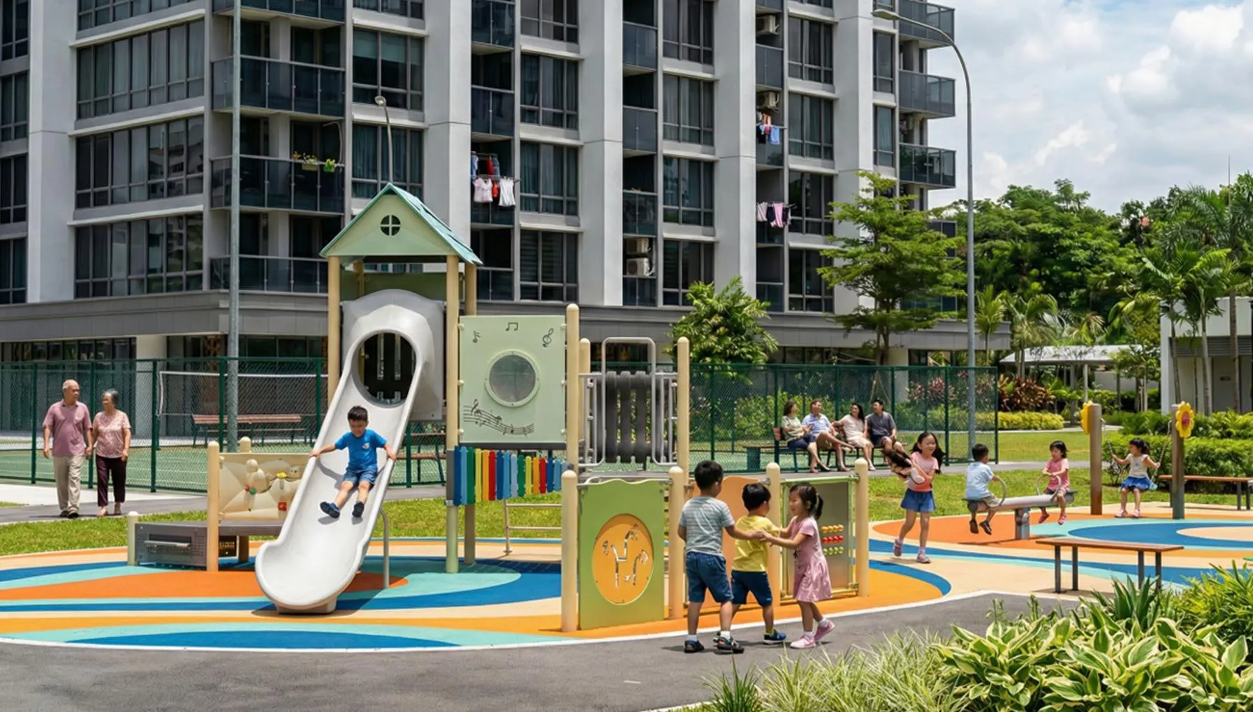 Children's Playground at Cappella Embassy