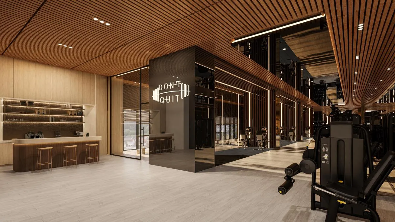 Glass Gymnasium at Cappella Embassy